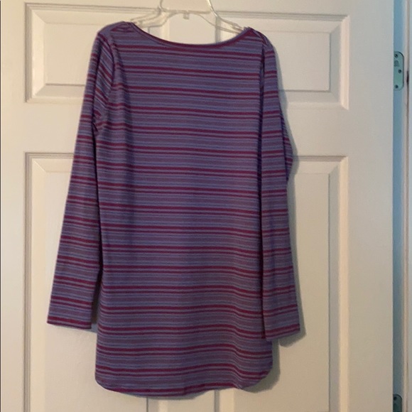 LuLaRoe Medium Lynnae Long Sleeve Shirt - Picture 5 of 5